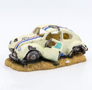 Verzonken Auto Aquariumdecor - Natuurgetrouw 17x9x8cm