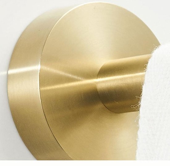 Unikorf 304 Ponsvrije Kapstok Haak - Goud