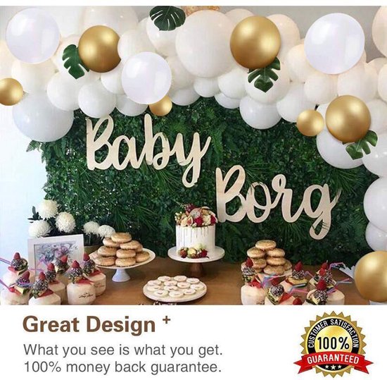 TDR-98 delig ballonnenset- Hawaiiaanse stijl decoratieve ballonset-Ballonnenboog-Verjaardag-jubileum-Versiering