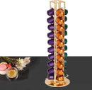 TDR-Draaibare capsulehouder - Geschikt voor Nespresso en compatible Capsules - 40 stuks -goud