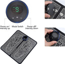 Voetverlichting op Een Nieuw Niveau: De Voetmassage Mat met Innovatieve EMS-Technologie - 6 Massagestanden & 9 Intensiteiten - Draadloos & USB-oplaadbaar