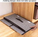 2x opvouwbare opbergbox 2-vaks middenstuk verwijderbaar