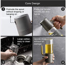 250 ml Olie Sprayfles - Borosilicaatglas met Grijs Handvat