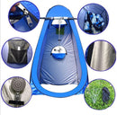 TDR-Outdoor camping  douchetent met  drie ramen-omkleedtent-150*150*190cm-blauw