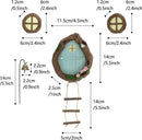 4-delige Magische Lichtgevende Boomhanger Set voor Buiten