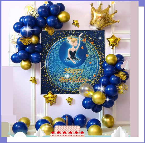 39-delig Merkloos Prinses Feestset - Klassiek Dansend