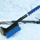 3-in-1 ijskrabber/sneeuwveger + noodhamer, uitschuifbaar