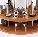 12-delige cocktailshaker set - RVS