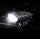 Unikorf Waterdichte Fiets Koplamp USB Oplaad Zwart