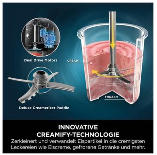 Ninja Creami Deluxe NC501EU - 10-in-1 ijsmachine
