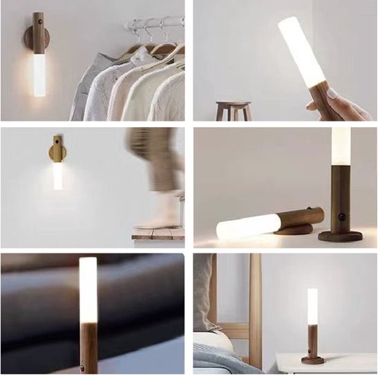 LED Wandlamp met Bewegingssensor en Magnetische Bevestiging