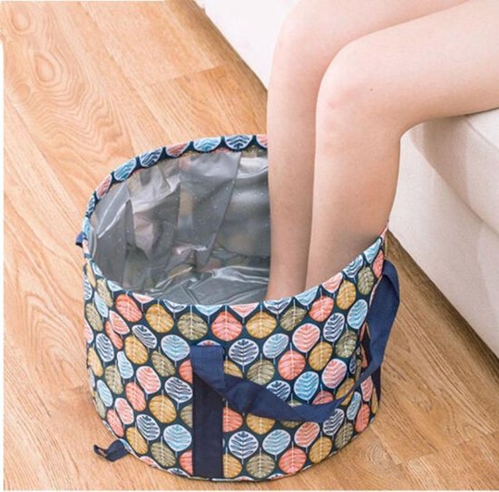 Opvouwbaar waterdichte bad - geschikt voor voetenbad / kleren wassen / etc - 26L extra large