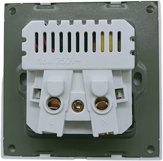 Inbouw Stopcontact met USB-A & USB-C Poort - Wit - Kinderbeveiliging