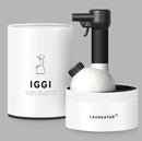 Laurastar IGGI Pure White, Zuiverende Stomer, Desinfecteert, Reinig stoffen en voorwerpen, Compacte Draagbaar en Design (Wit)