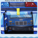 TDR-Kinder auto tent -speelhuistent- opvouwbare tent - Politiewagen 112*70*75CM