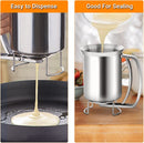 Roestvrijstalen Beslagdispenser voor Cake en Wafels