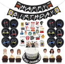 70 delig - verjaardagset - Thema: FRIENDS - Versiering voor feestjes, verjaardag - feestdecoratie