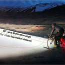 Xtraworks- Waterdichte Fietsverlichting set- USB Oplaadbaar-voor en achter-zwart