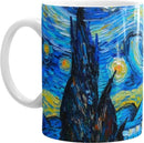 Keramische Mok - Van Gogh De Sterrennacht - 350 ml Blauw