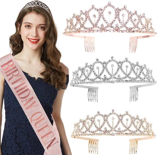 Verjaardag Sjerp en Tiara - Birthday Girl - Roségoud