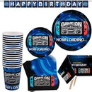 162-delige Game On Verjaardagsfeestset - Compleet Gaming Feestpakket voor 20 Personen - Perfect voor Gamers