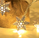Kerstverlichting Sneeuwvlokken -Kerstdecoratie en Kerstversi