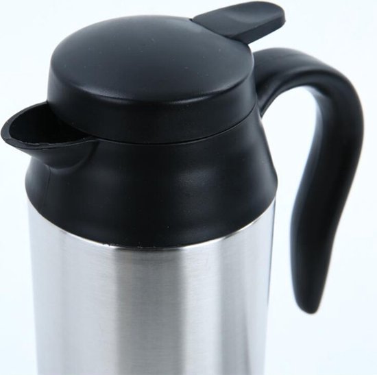 750 ml auto waterkoker roestvrij staal 24 V sigarettenaansteker reiswaterkoker voor water en koffie