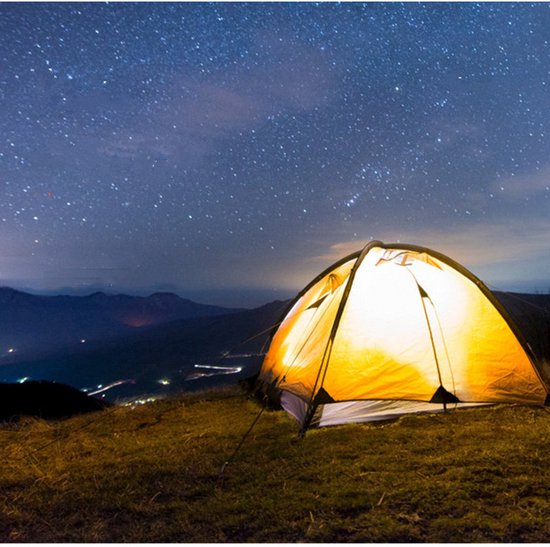 Xtraworks Solar LED Campinglamp - IPX 45, USB Powerbank