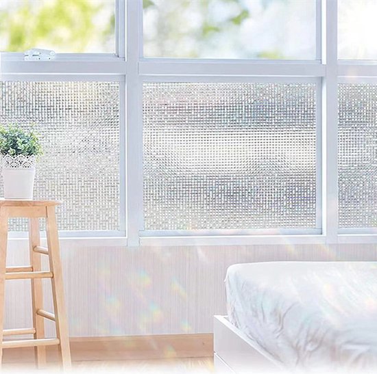 Statische lijmvrije glasfolie 3D schaal-Anti inkijk-Zelfklev