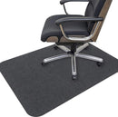 Premium Bureaustoel Mat met Antislip Basis - Ultieme Vloerbescherming & Comfort -90*120 CM-zwart