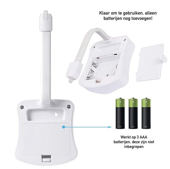 Toilet LED nachtlamp met bewegingssensor - 8 kleuren