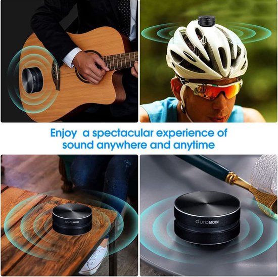 Draadloze Bluetooth Bone Conduction Hummingbird Speaker-zwart
