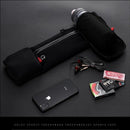 Heuptasje sport - running belt met bidon 600ml - Zwart