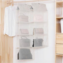 TDR - Hangende Garderobe Organizer - Opbergruimte - 4 Lagen  - beige