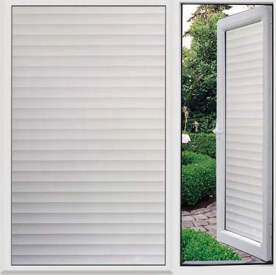 Zelfklevende Elektrostatische Glasfolie Jaloezie 90x200cm Pr