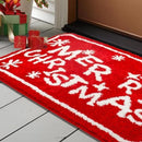 2 stuks Luxe Kerst Vloerkleed – Merry Christmas Design – Ant