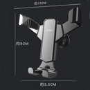 Universele Autohouder telefoon smartphone - Telefoon houder Auto ventilatie - Telefoonhouder auto voor Ventilatierooster of Raam (2 in 1)