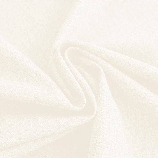 TDR-Waterdicht en vlekbestendig stoffen tafelkleed rond - 160 cm - Decoratief tafellaken in effen design -Polyester,PVC en katoen- Champagne