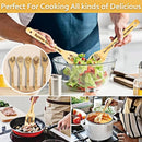 5-Delige Bamboe Kookgerei Set – Krasvrij & Hittebestendig