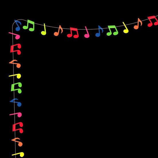 56delige-Fluorescerende  Letters  Verjaardagsballon Set