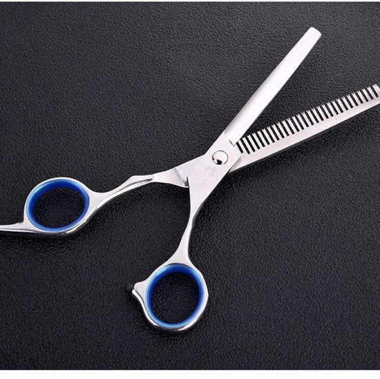 Kappersschaar Set met Uitdunschaar en Accessoires