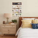 Houten Wanddecoratie met Fotohouders -Veelzijdig Design 38*82cm