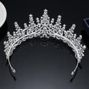 zilveren Tiara Diadeem Haarsieraad -Elegant en Duurzaam - Geschikt voor Verschillende Gelegenheden