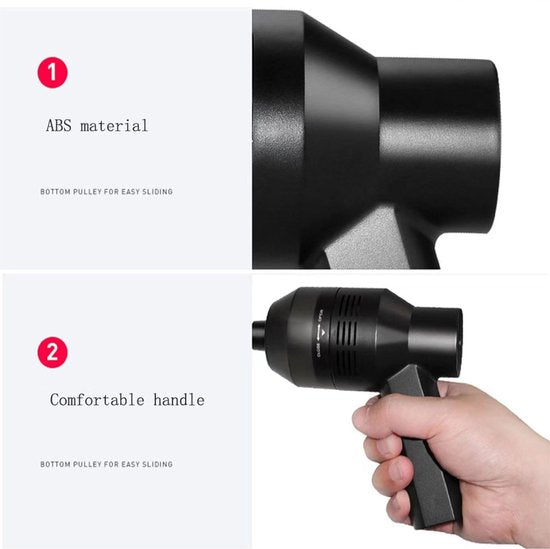 Wireless Mini Vacuum Cleaner -toetsenbord reiniger- Krachtige zuigkracht - Lange batterijduur - Verschillende mondstukken -zwart