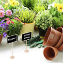 20 stuks Uniek Krijtbord op Houten Standaard- Compacte en St