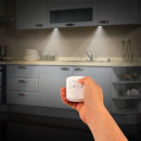 Xtraworks-3x LED inductie nachtlampje met 1x afstandsbediening- Kastverlichting - Dimbaar – Met Timer - warm licht