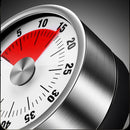 Unikorf RVS Kookwekker & Kindertimer, magnetisch, tot 59 min