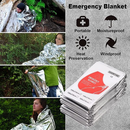 SOS Wildernis 13-in-1 Overlevingsset – Multitool & Zaklamp