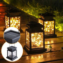 Zonne-sterrenpaleislantaarn koperdraad Sterrenpaleislantaarn warm licht 30 kralen