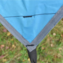 TDR Draagbaar Waterdicht Zonnescherm 320x250cm Blauw